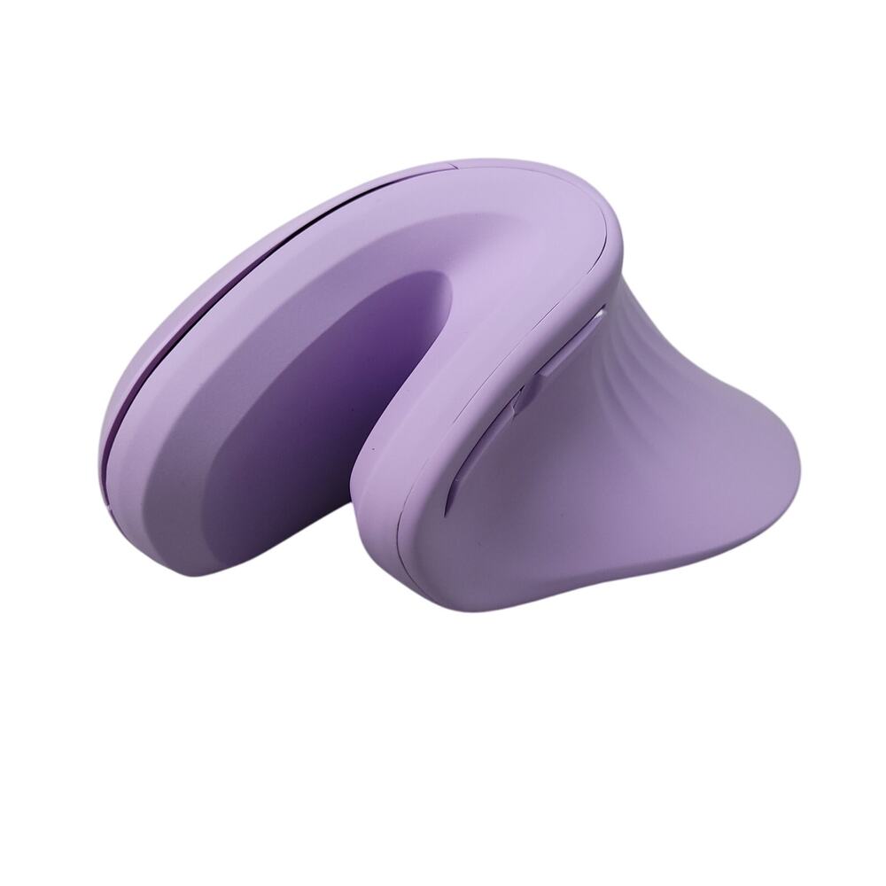 Seenda Ergonomic Wireless Dual-Mode Jiggler Mouse Adjustable DPI Pink MTS-201